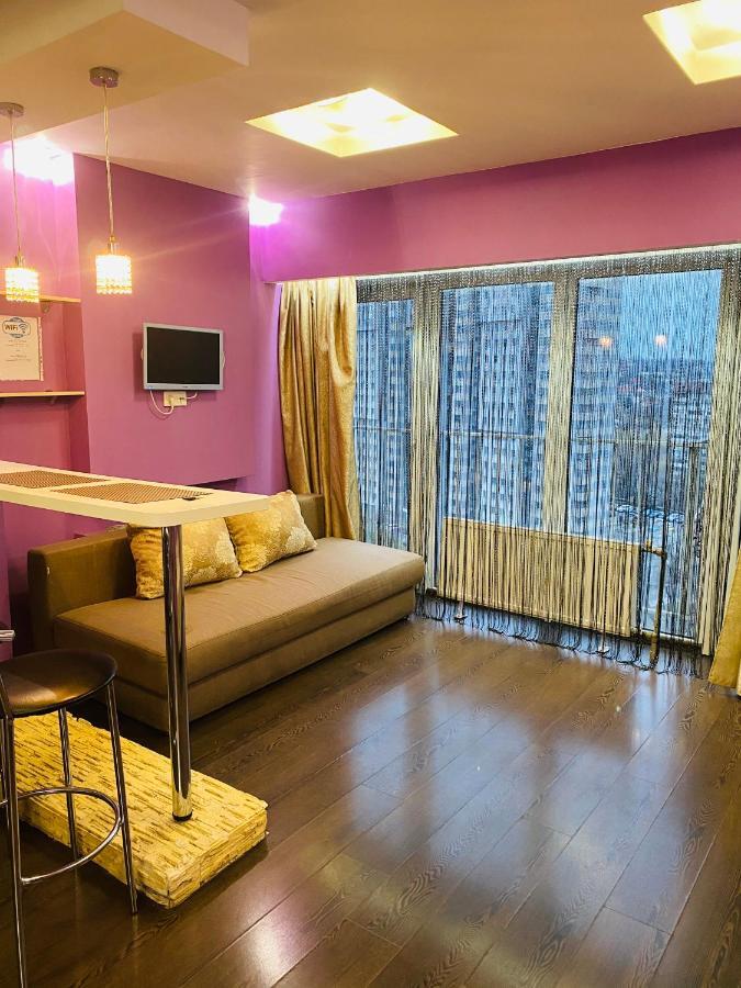 Lux Apartment On Kirova 27D View 15 Floor Dnipro Esterno foto