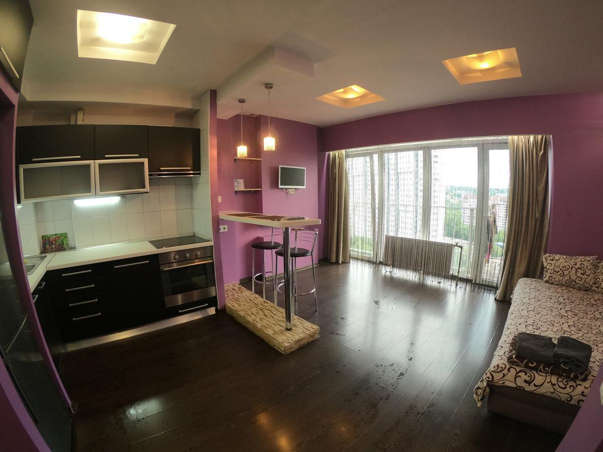Lux Apartment On Kirova 27D View 15 Floor Dnipro Esterno foto